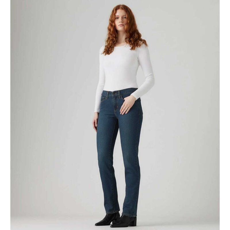 Levi's 314 Shaping Straight Eternal Indigo Dark Jeans image number 2